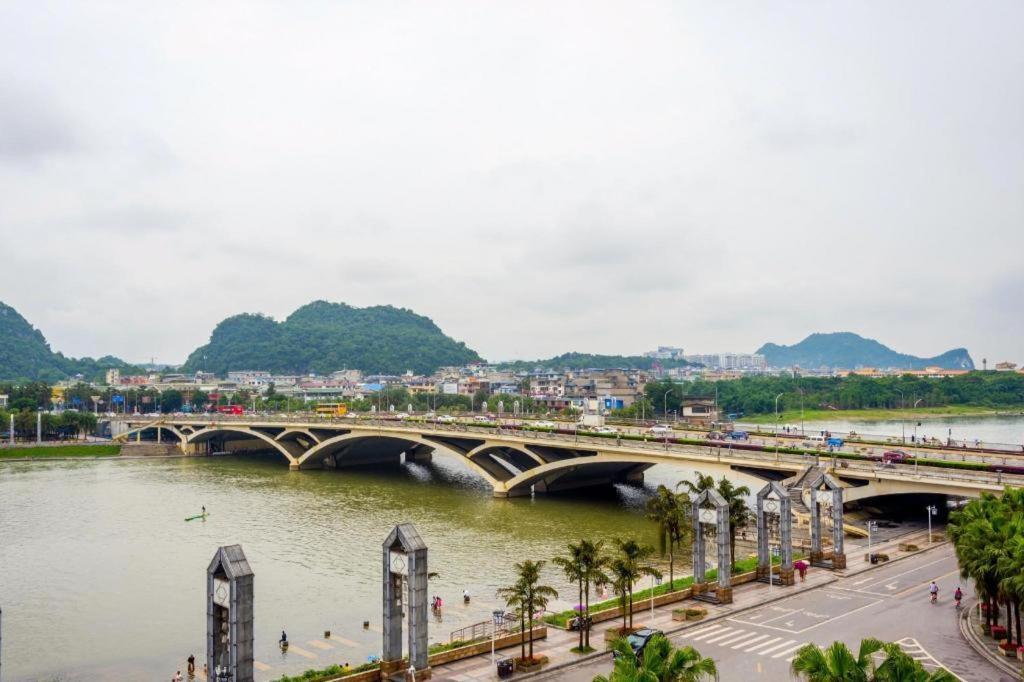 Parkside Hostel Guilin Bagian luar foto
